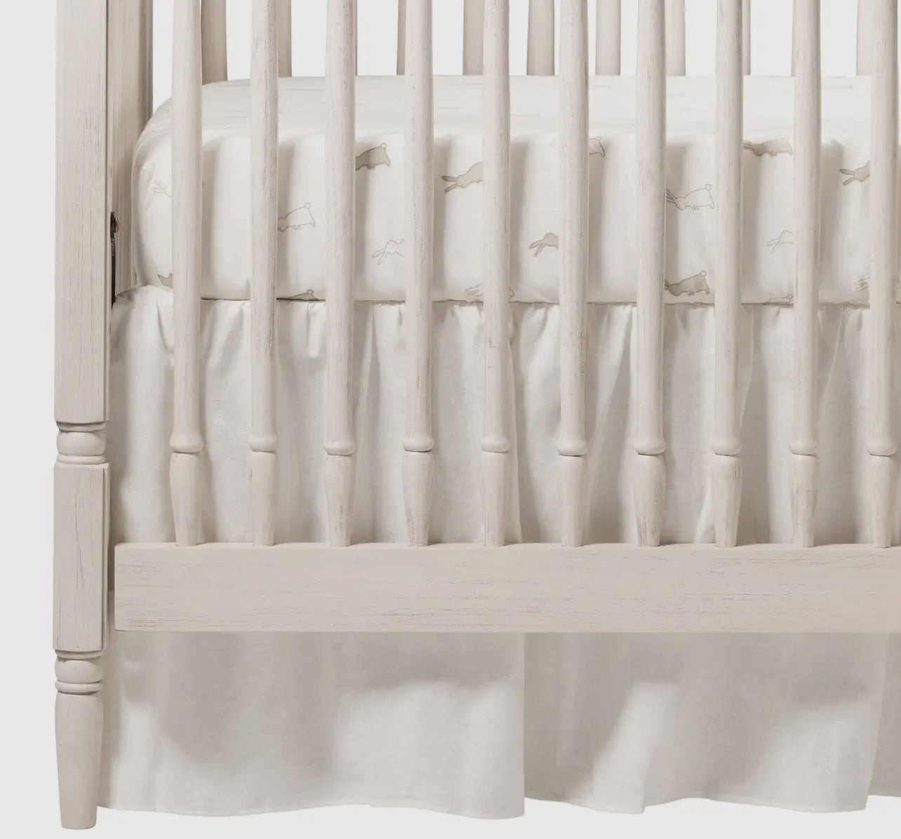 Liz and Roo Crib Skirt