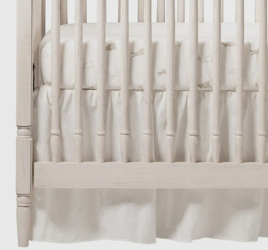 Liz and Roo Crib Skirt