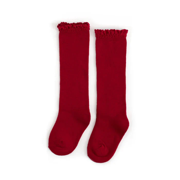 Little Stocking Co. Lace Knee High Socks