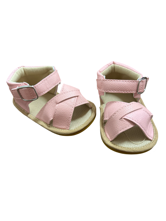 Pink Strap Sole Sandals