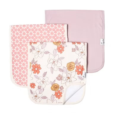 Baby Faulk Registry Copper Pearl "Ferra" Burp Cloths