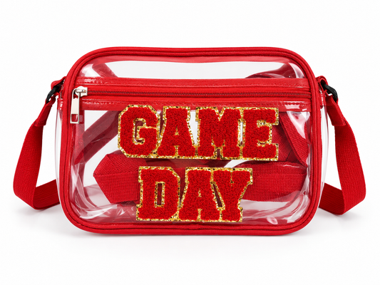 Game Day Clear Crossbody Bag