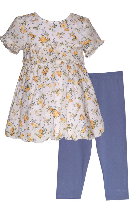 Bonnie Jean Puff Sleeve Eyelet Set
