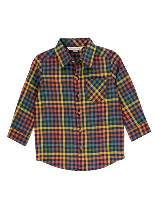 Rugged Butts Harvest Rainbow Button Down