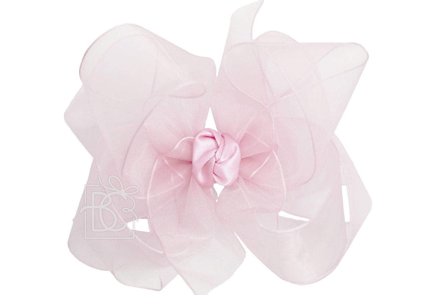 Beyond Creations Organza Alligator Clip  Bow