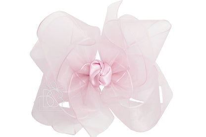 Beyond Creations Organza Alligator Clip  Bow