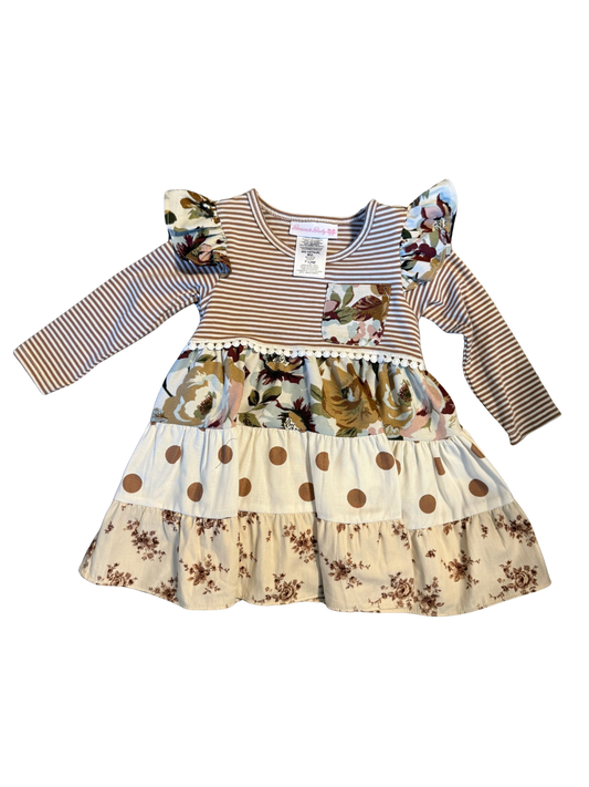 Oakley Jane Registry Bonnie Baby 'Mulberry' Dress