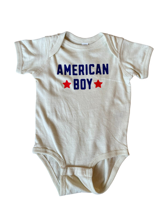 4Th Of July American Boy Tee