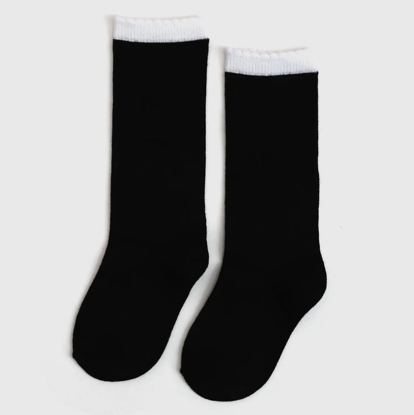 Little Stocking Co. Scalloped Knee High Socks