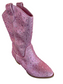 Light Pink Sparkle Western Boots