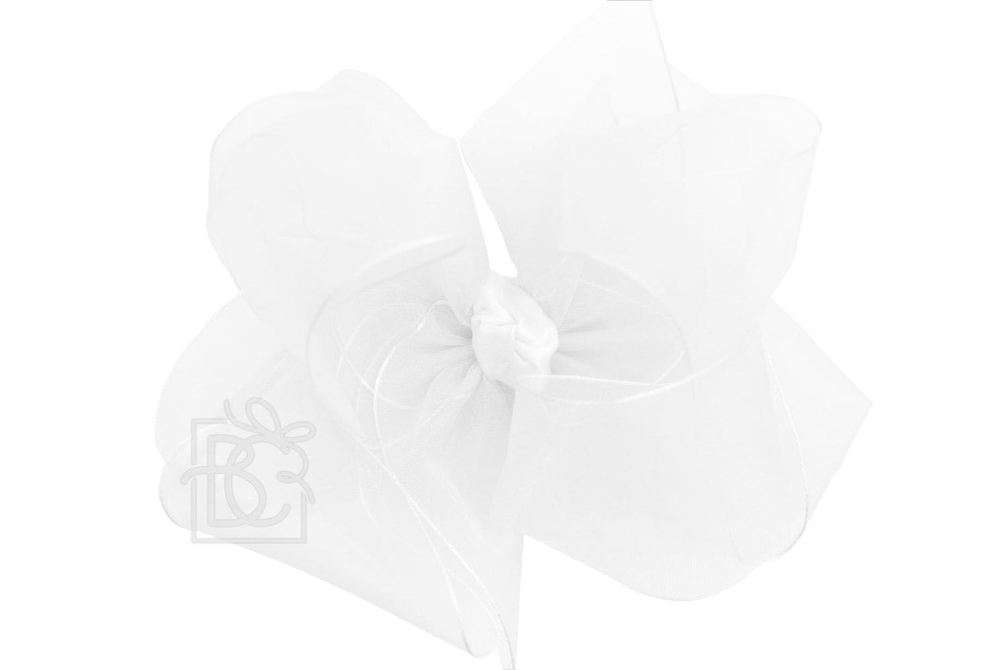Beyond Creations Organza Alligator Clip  Bow