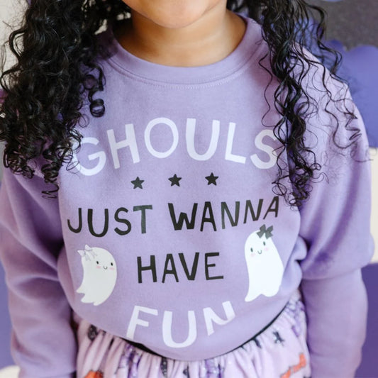 Sweet Wink Halloween Ghouls Just Wanna Have Fun Sweatshirt