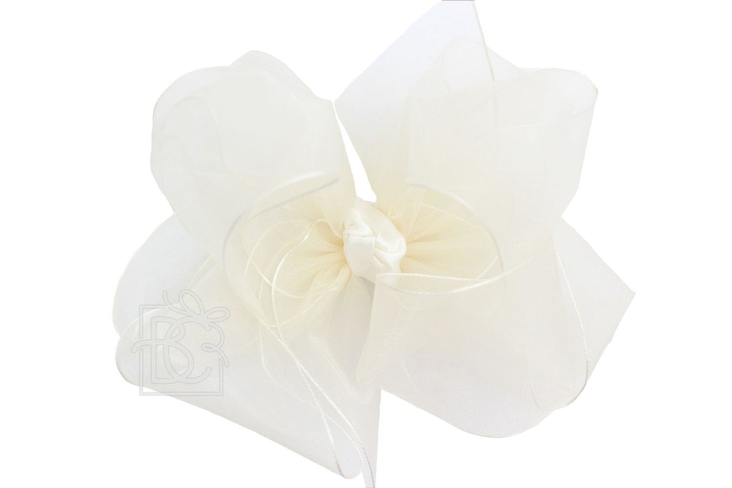 Beyond Creations Organza Alligator Clip  Bow