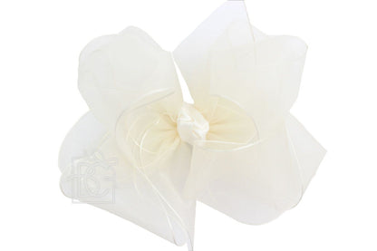 Beyond Creations Organza Alligator Clip  Bow