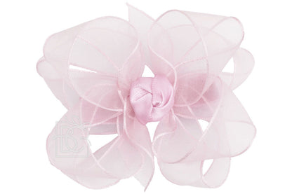 Beyond Creations Organza Alligator Clip  Bow
