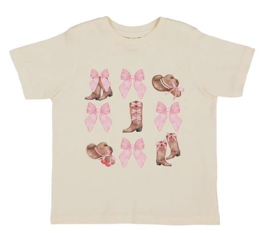 Coquette Cowgirl Onesie & Tee