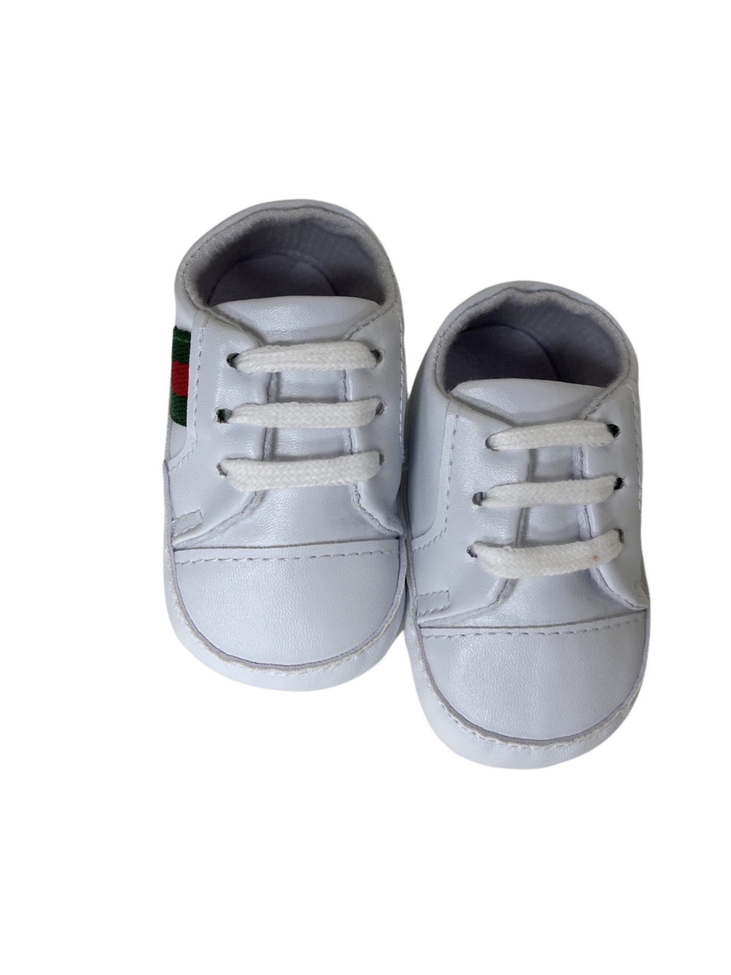 Red & Green Stripe Sneakers