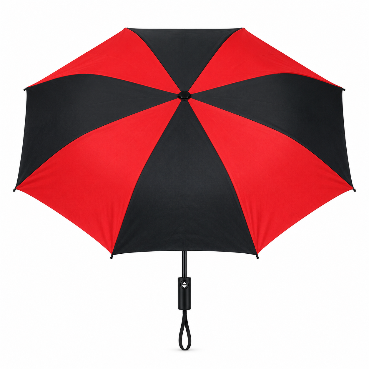 Red/Black Topsy Turvy Compact Umbrella
