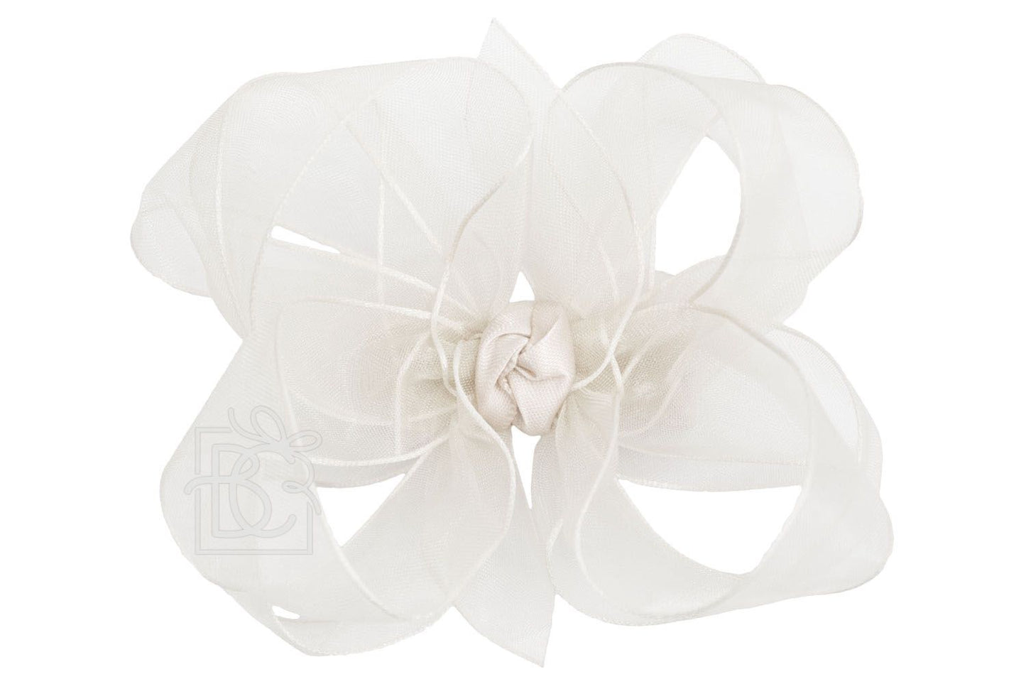 Beyond Creations Organza Alligator Clip  Bow