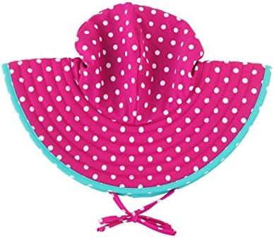 Ruffle Butts Berry/Grape Swim Hat 12M-3T