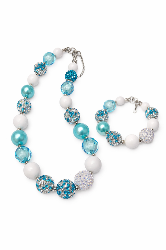 Elsa’s Ice Palace Pearls Bubble Necklace
