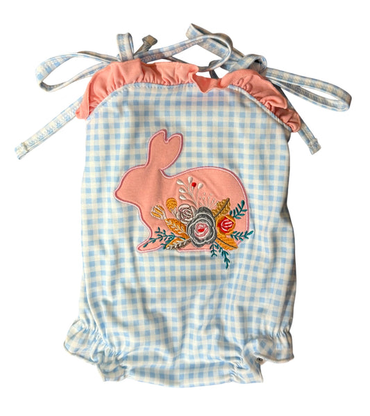 Blue Easter Strapped Bubble