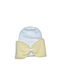 ILY Bean White Hat With Yellow Bow