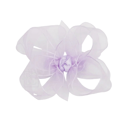 Beyond Creations Organza Alligator Clip  Bow