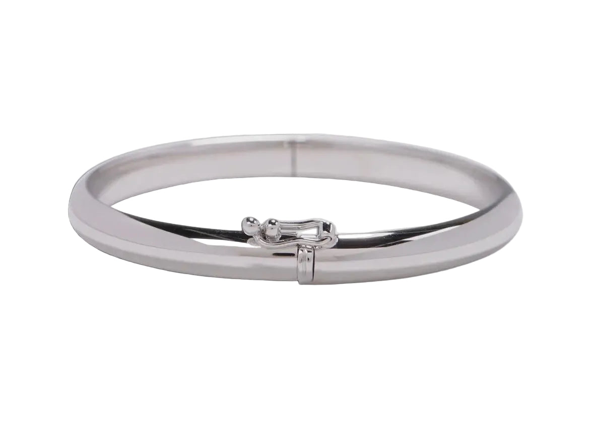 Cherished moments Classic Bangle in Silver