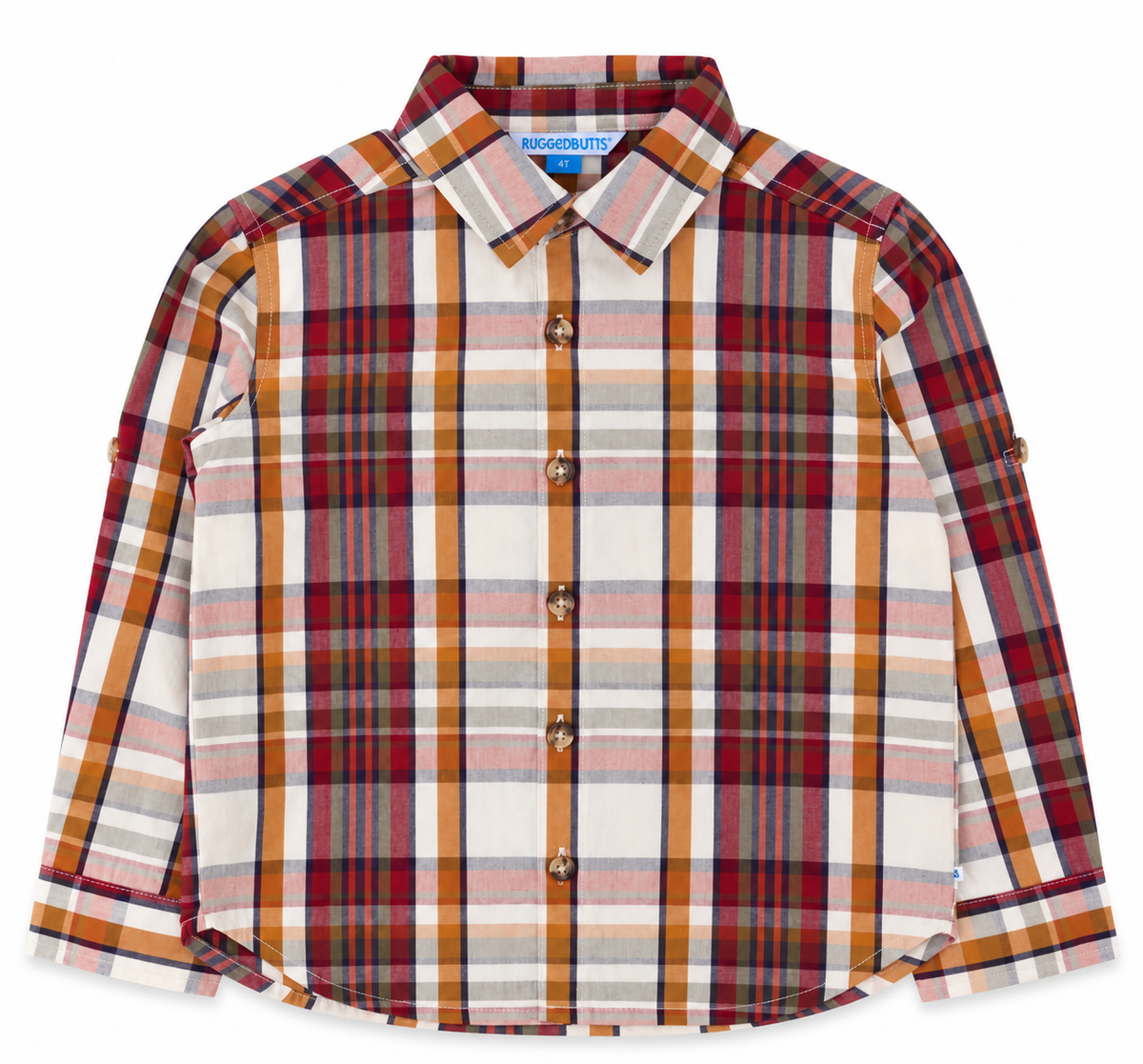 Rugged Butts Archer Plaid Long Sleeve Shirt