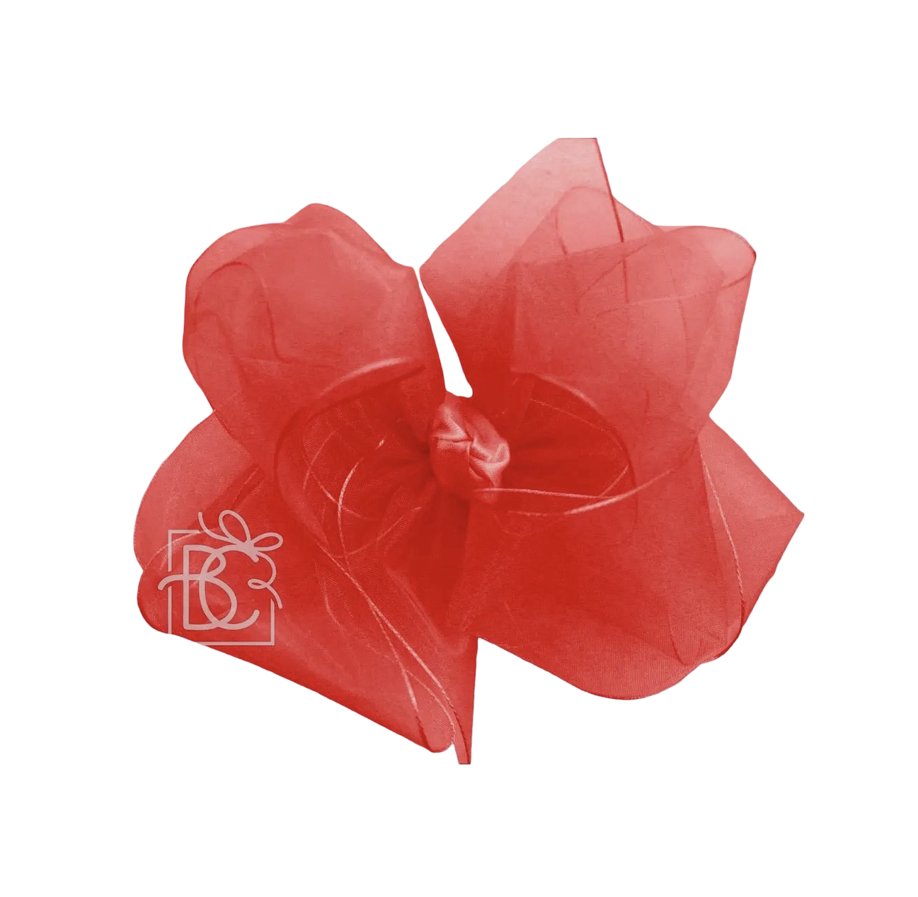 Beyond Creations Organza Alligator Clip  Bow