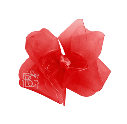 Beyond Creations Organza Alligator Clip  Bow