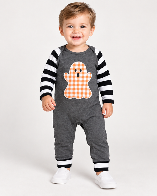 Gingham Ghost jumper