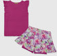 MLL Rose Violet Top & Skort