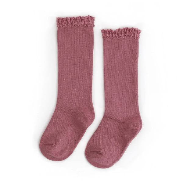 Little Stocking Co. Lace Knee High Socks