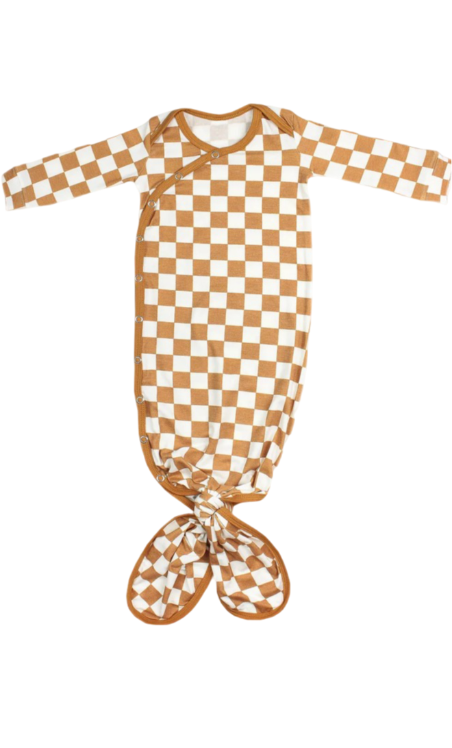 Miller Whittlesey Registry Copper Pearl 'Rad' Knotted Gown