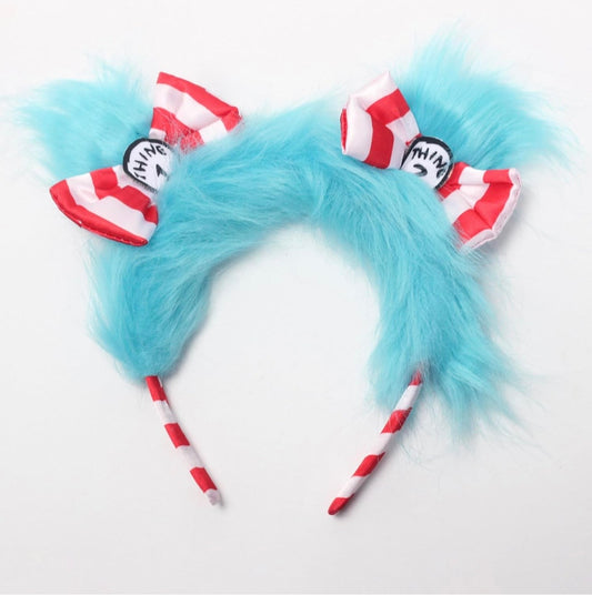 Dr.Seuss Thing 1 and Thing 2 Headband