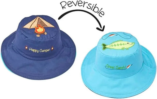 Flap Jack Kids Tent/Bass Sun Hat 6M-2Y