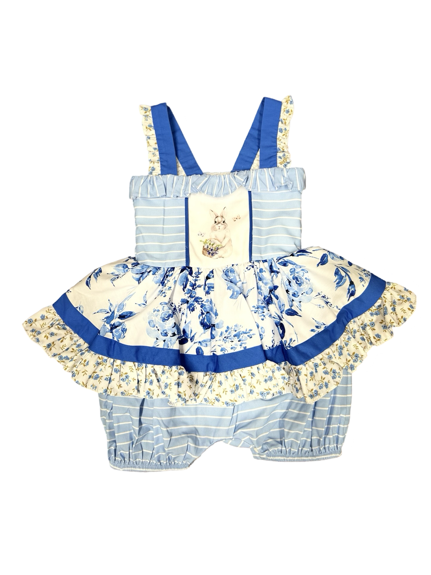 Be Girl Clothing Bluebells Bubble Romper/ Dress