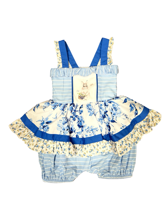 Be Girl Clothing Bluebells Bubble Romper/ Dress