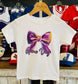 Purple Coquette Game Day Tee