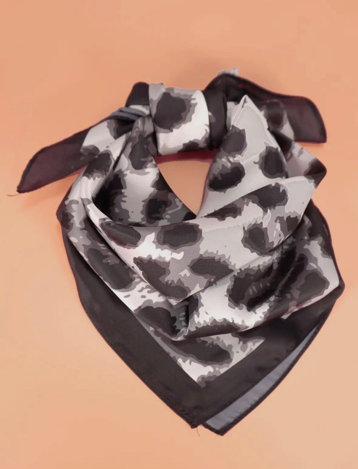 Josslyn Animal Leopard Bandana Scarf