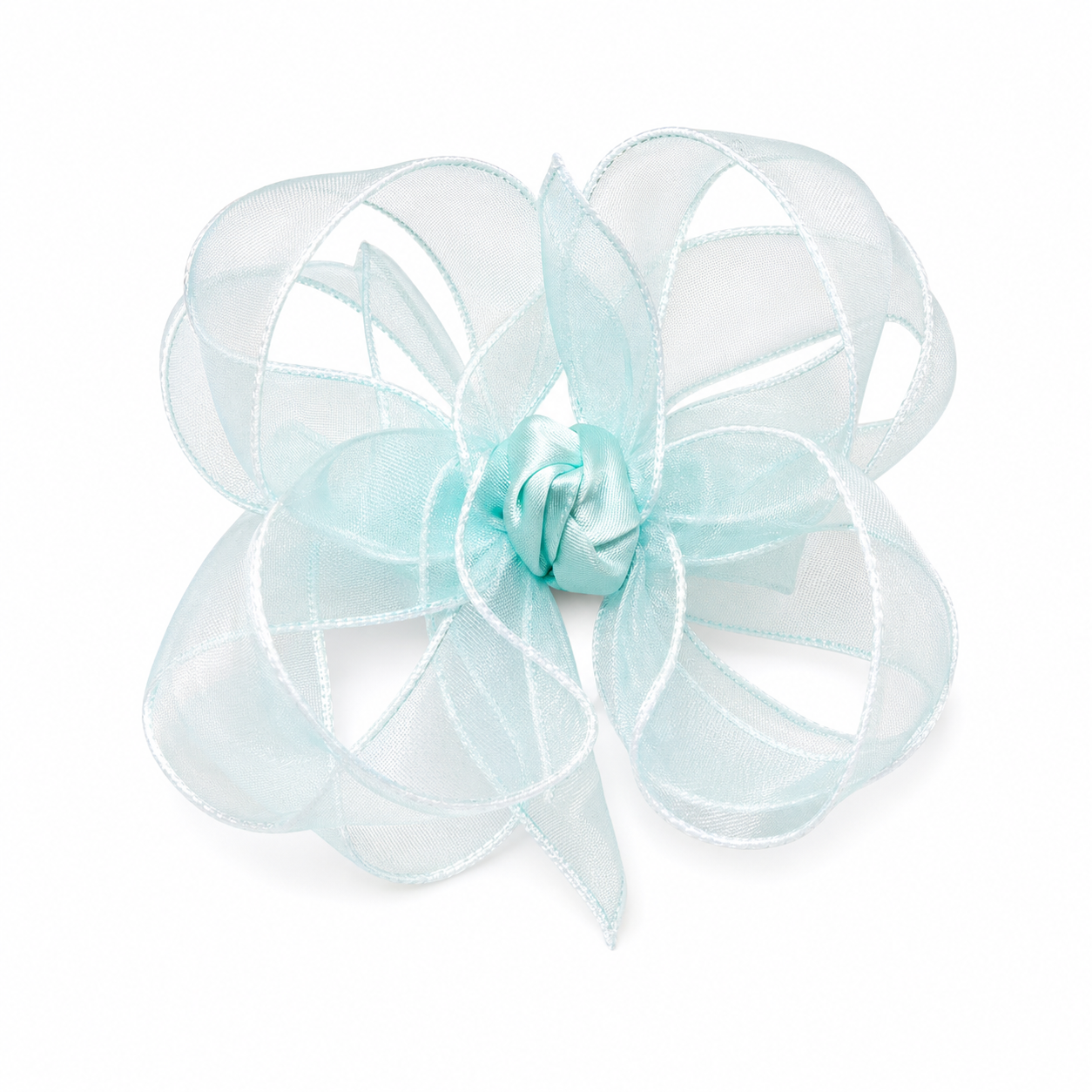 Beyond Creations Organza Alligator Clip  Bow