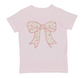 Ditsy Floral Bow Patch Short Sleeve Tee
