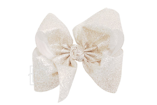 Beyond Creations Glitter Alligator Clip Bows