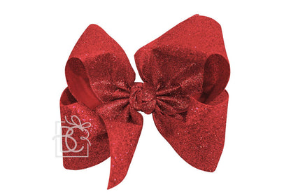 Beyond Creation Glitter Alligator Clip Bows