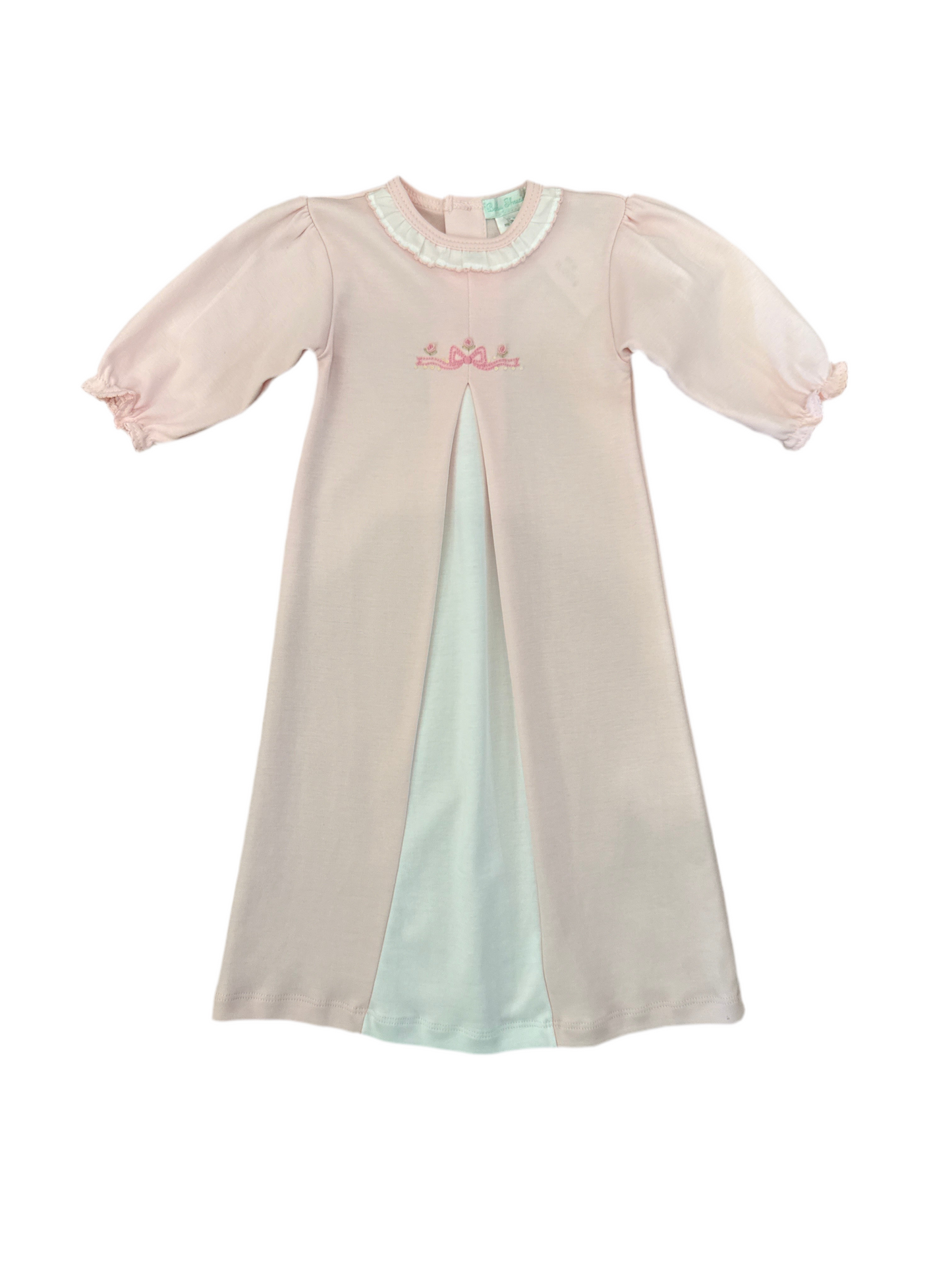 Baby Threads Bows Hand Smocked Day gown