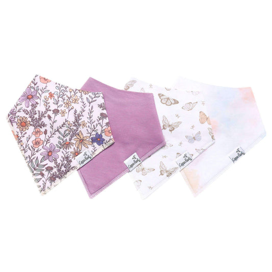 Oakley Jane Registry Copper Pearl 'Flora' Bandana Bib Set