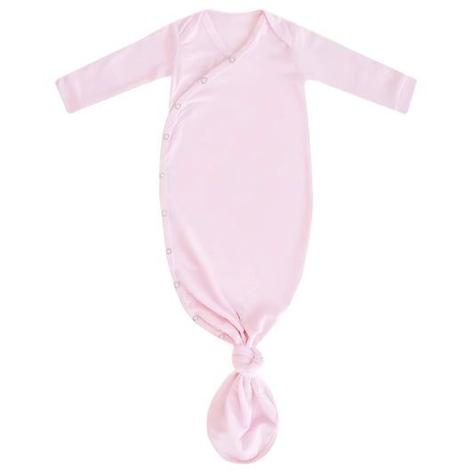 Audrey Faith Registry Copper Pearl 'Blossom' Knotted Gown