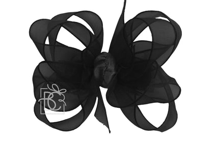Beyond Creations Organza Alligator Clip  Bow